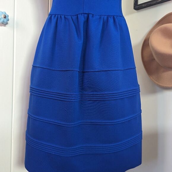 Madewell Cobalt Blue Dress Coastal Cowgirl Tenniscore Preppy Sailor Chic XS - Picture 5 of 9